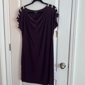 Dressbarn Collection | Plum Cocktail Dress